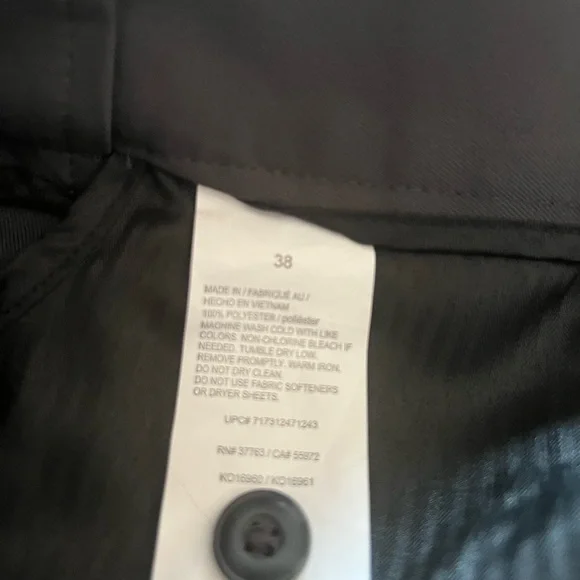 Men's Grand Slam Gray Golf Shorts NWT Size 38 - Picture 5 of 7